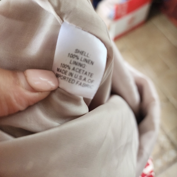 Sara Campbell Linen Dress - Picture 5 of 5